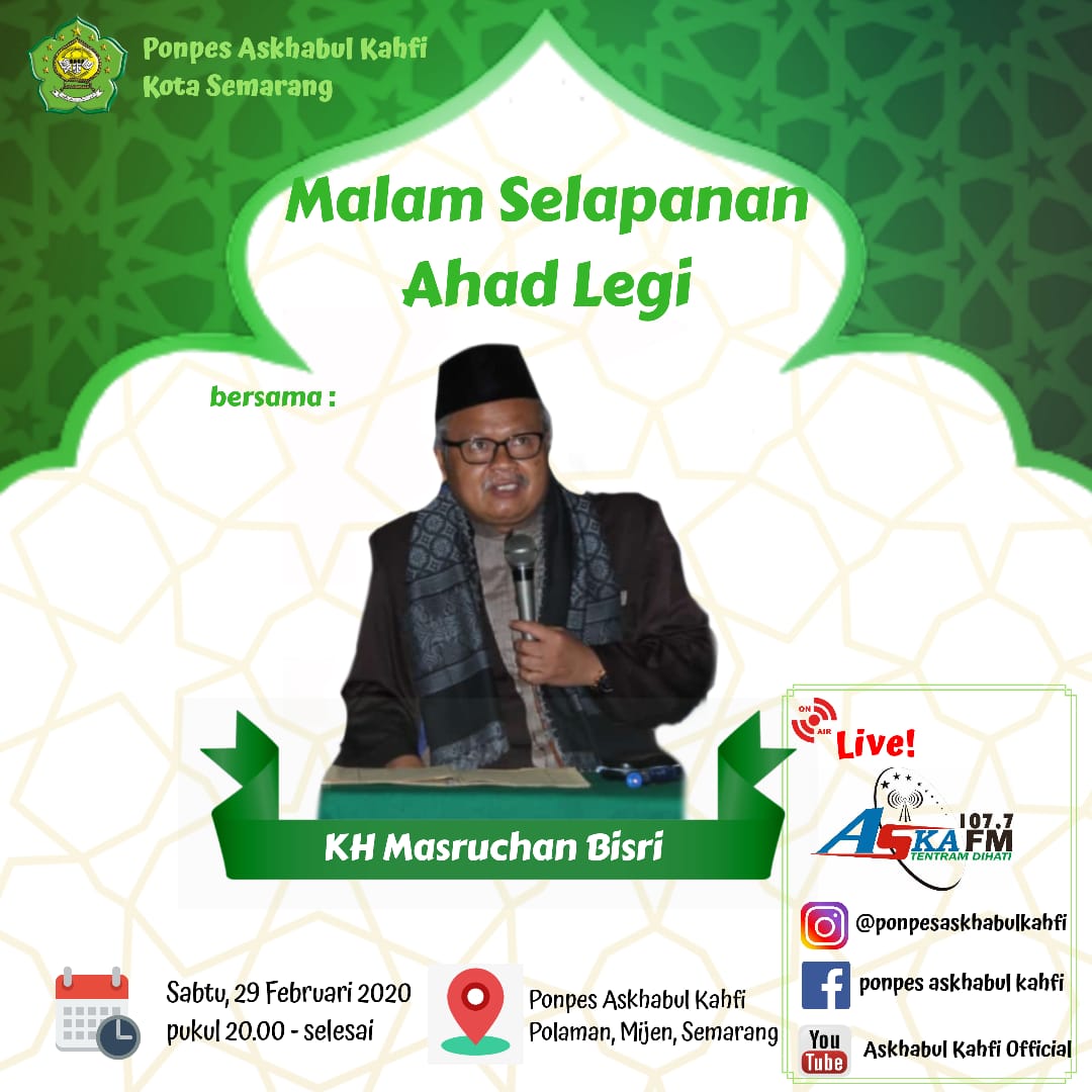 Malam Selapanan Ahad Legi Pondok Pesantren Ashabul Kahfi